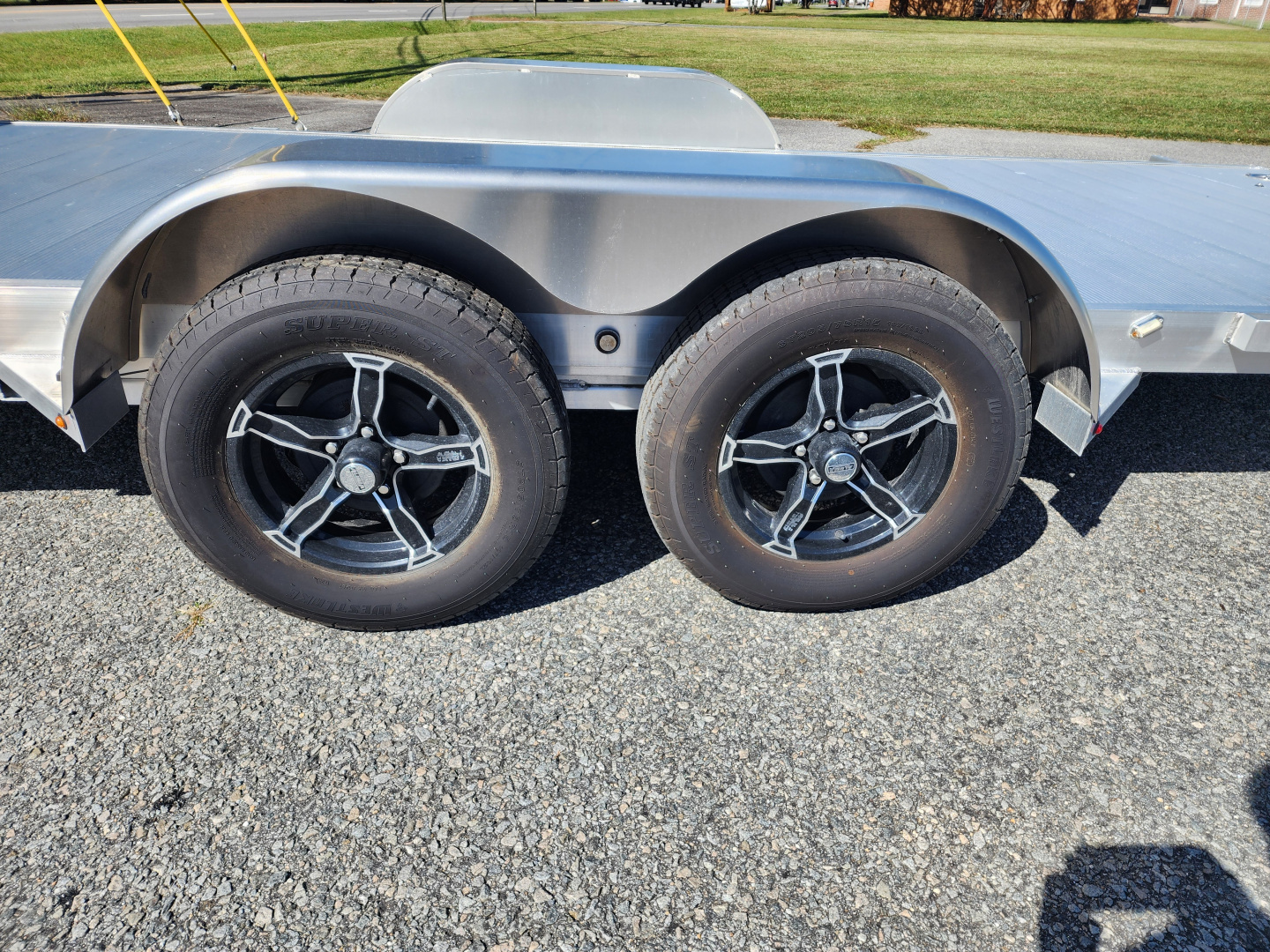 New 2024 ALUMA 8218 Low Clearance Tilt Car Trailer Car / Racing Trailer