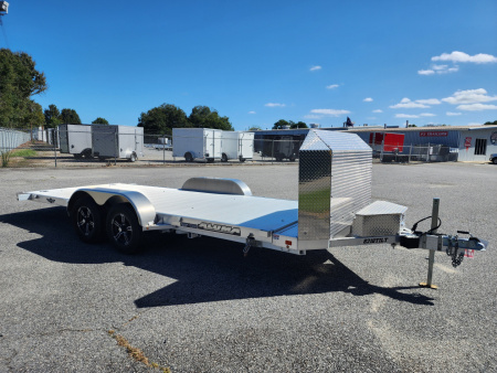 New 2024 ALUMA 8218 Low Clearance Tilt Car Trailer Car / Racing Trailer