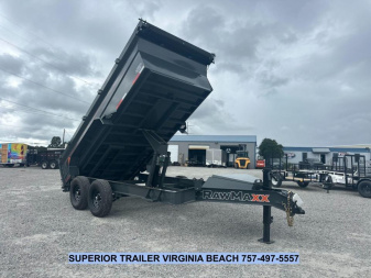 New 2025 RawMaxx GDX 7x14 14K Dump Trailer