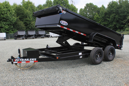 New 2025 PJ Trailers D7 7x14 14K Dump Trailer