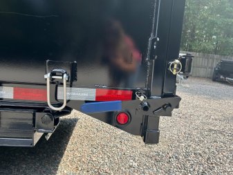 New 2025 PJ Trailers D7 7x14 14K w/ 4' Sides Dump Trailer