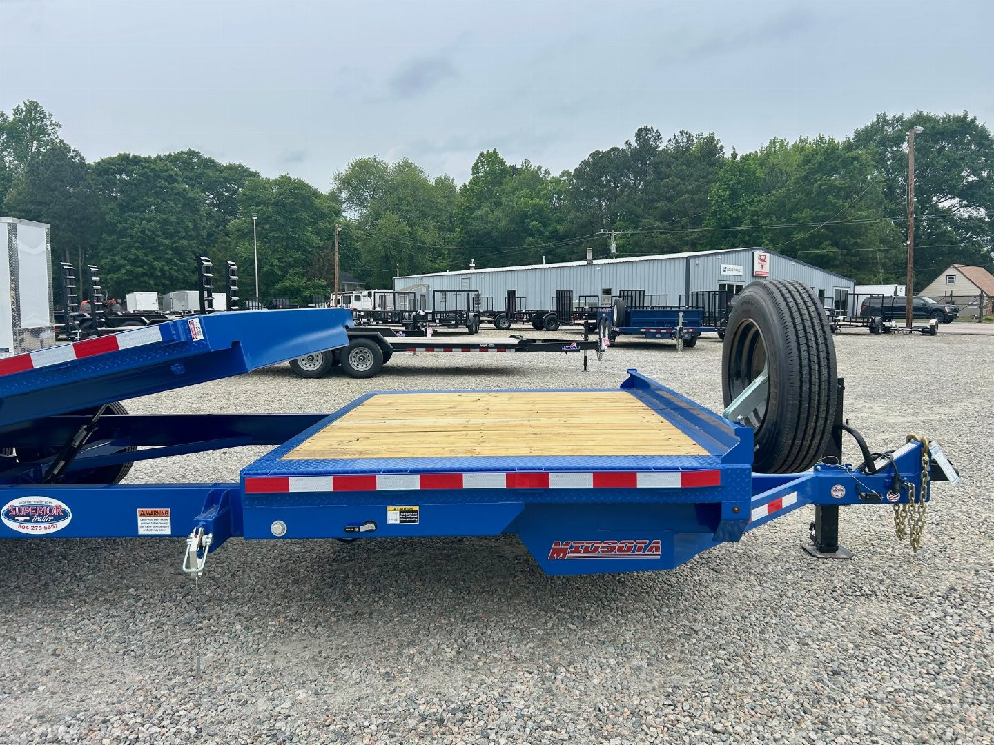 New 2025 MIDSOTA TBWB-24 Equipment Trailer