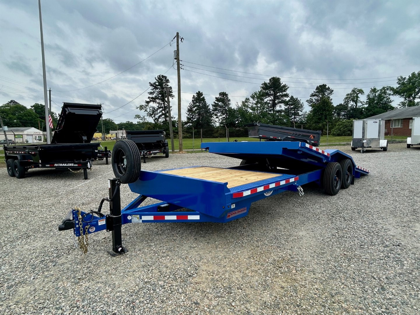 New 2025 MIDSOTA TBWB-24 Equipment Trailer