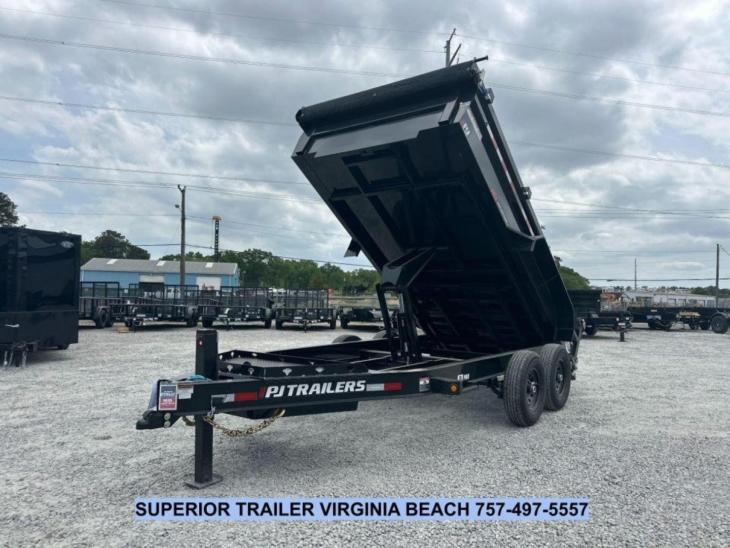 New 2025 PJ TRAILERS 7X14 DL 14K Dump Trailer Dump Trailer *plus an additional $300 Rebate