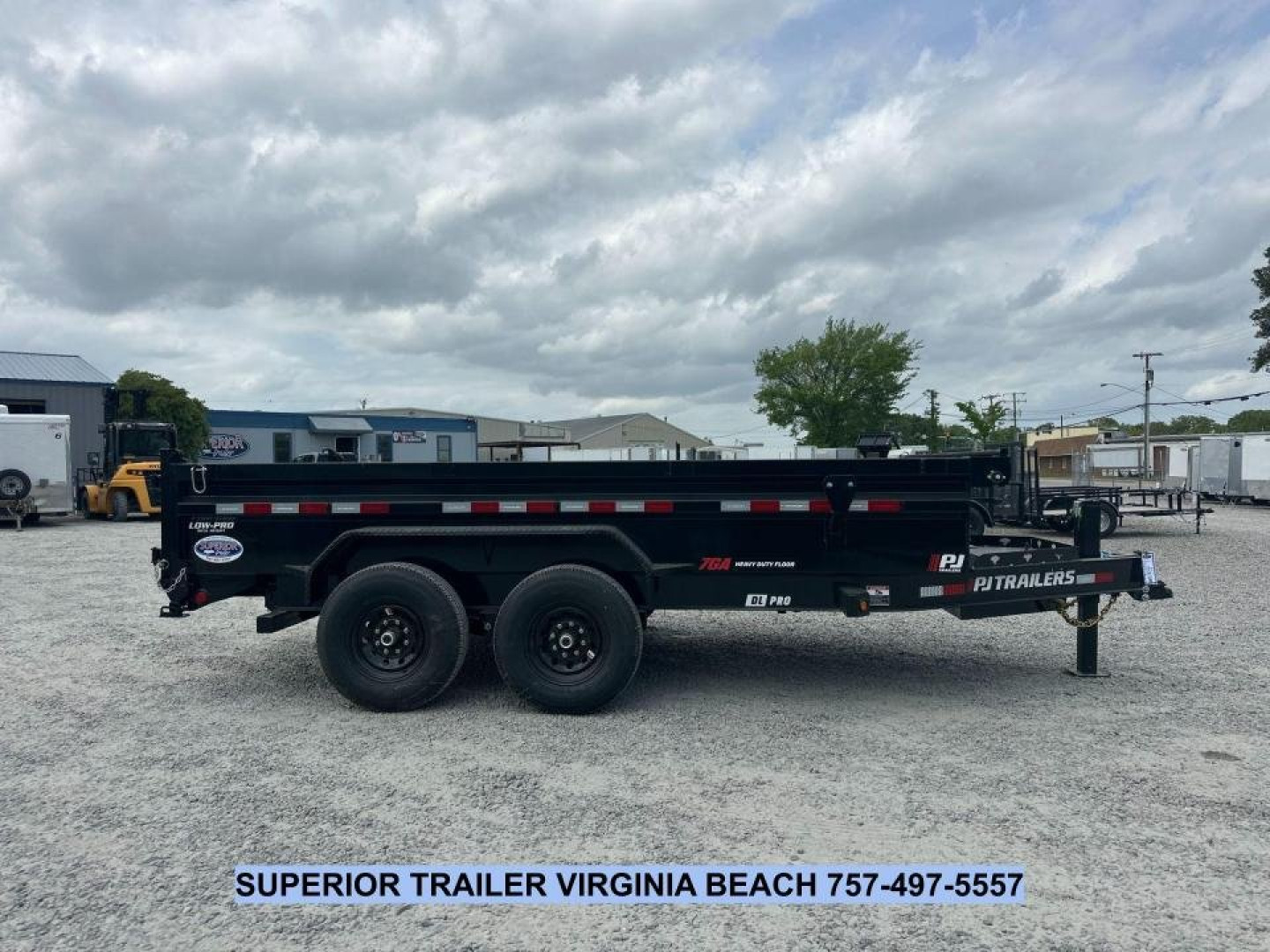 New 2025 PJ TRAILERS 7X14 DL 14K Dump Trailer Dump Trailer *plus an additional $300 Rebate