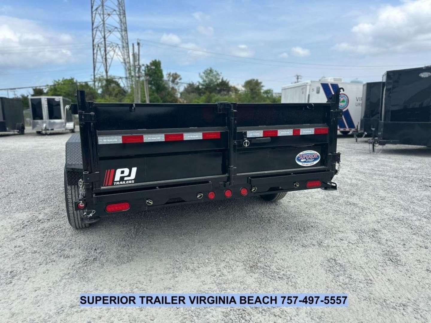 New 2025 PJ TRAILERS 7X14 DL 14K Dump Trailer Dump Trailer *plus an additional $300 Rebate