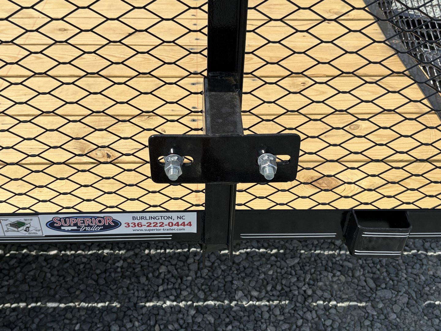 New 2025 TEXAS BRAGG TRAILERS 5X8P w/2ft Expanded Sides & Tailgate Utility Trailer