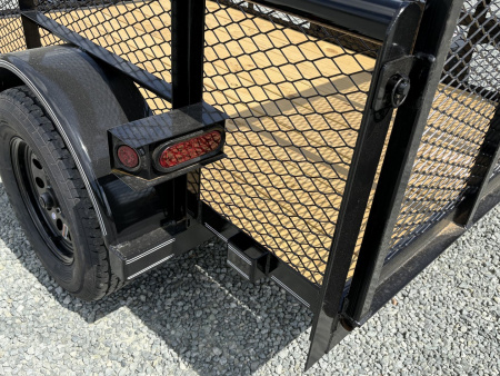 New 2025 TEXAS BRAGG TRAILERS 5X8P w/2ft Expanded Sides & Tailgate Utility Trailer