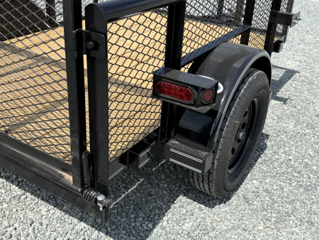 New 2025 TEXAS BRAGG TRAILERS 5X8P w/2ft Expanded Sides & Tailgate Utility Trailer