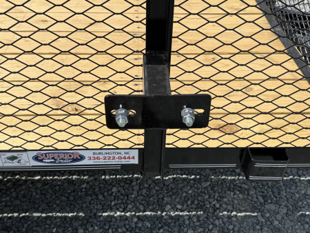 New 2025 TEXAS BRAGG TRAILERS 5X8P w/2ft Expanded Sides & Tailgate Utility Trailer