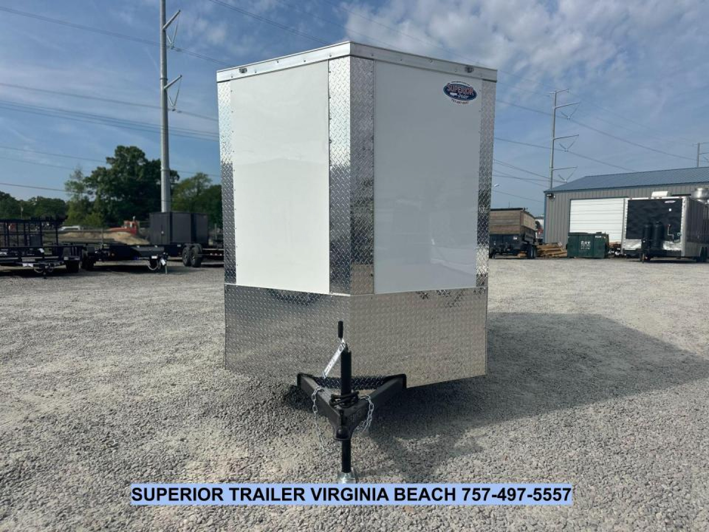 New 2025 ANVIL 6X10 Enclosed w/ Ramp Door & Poly-Core Exterior