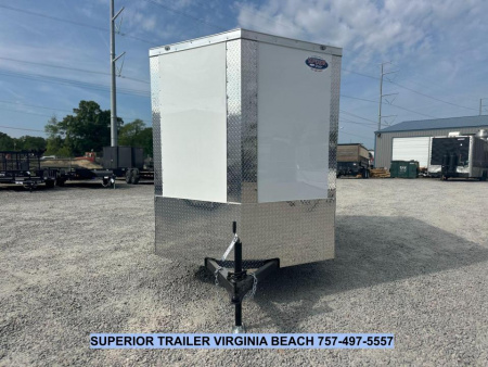 New 2025 ANVIL 6X10 Enclosed w/ Ramp Door & Poly-Core Exterior