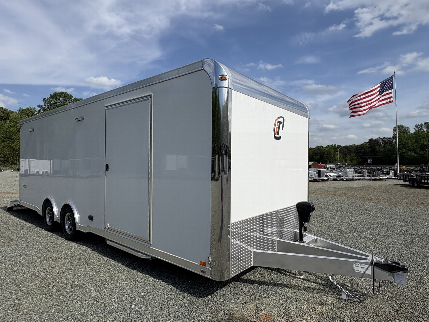New 2025 inTech 8.5x24 10K Aluminum Loaded w/ Escape Door and AC