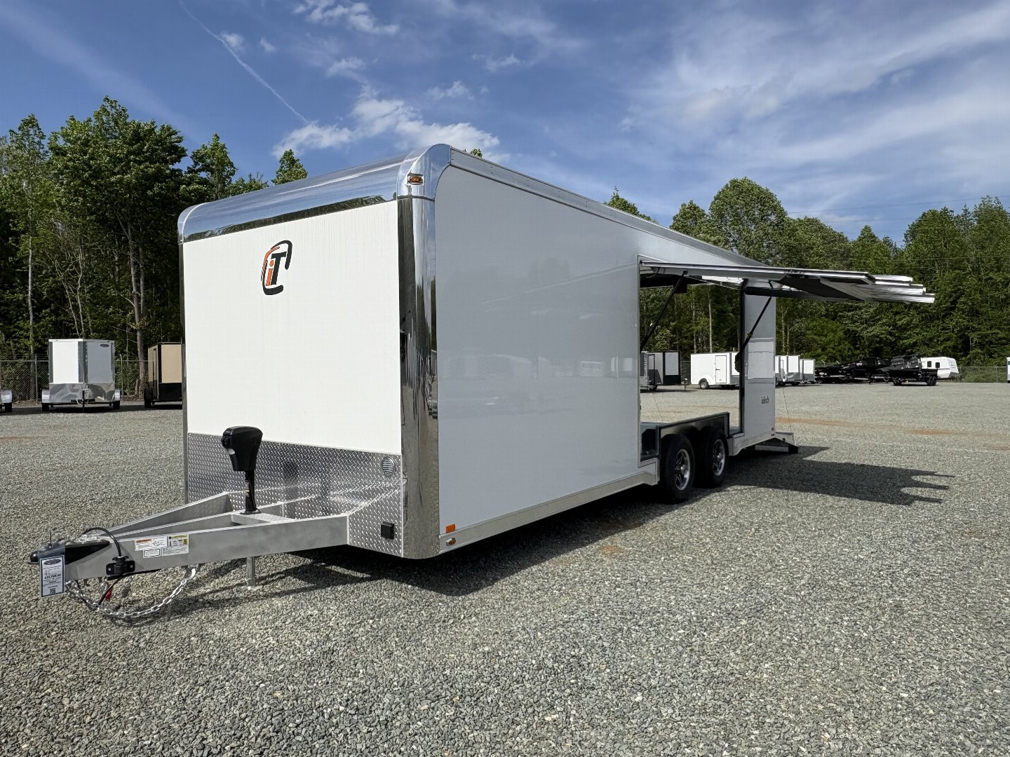 New 2025 inTech 8.5x24 10K Aluminum Loaded w/ Escape Door and AC