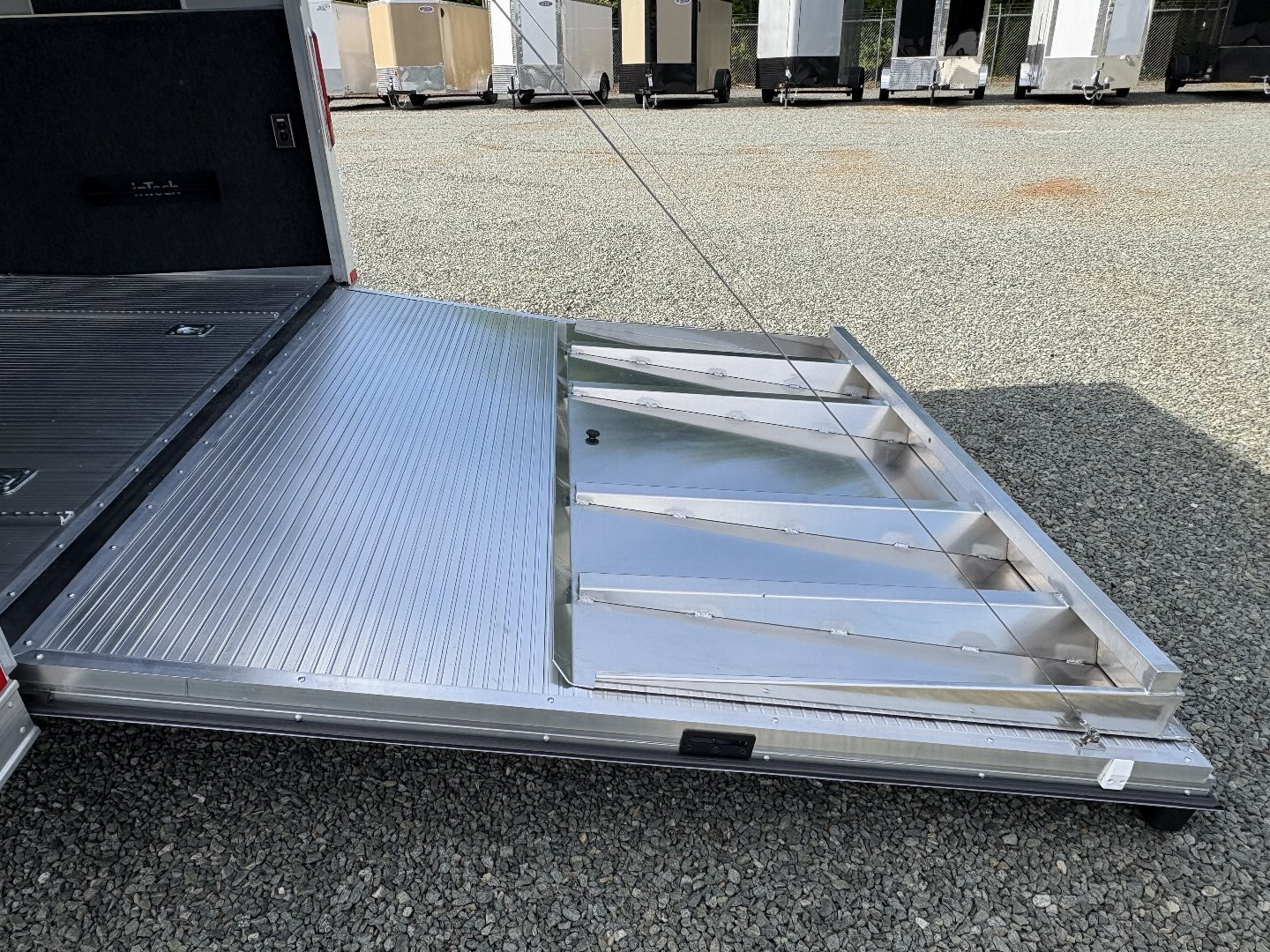 New 2025 inTech 8.5x24 10K Aluminum Loaded w/ Escape Door and AC