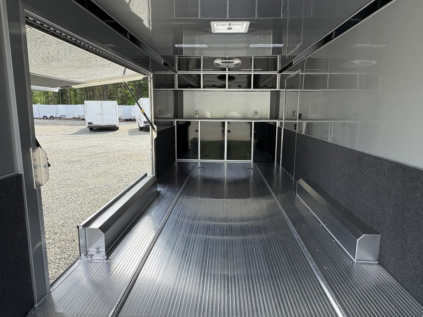 New 2025 inTech 8.5x24 10K Aluminum Loaded w/ Escape Door and AC