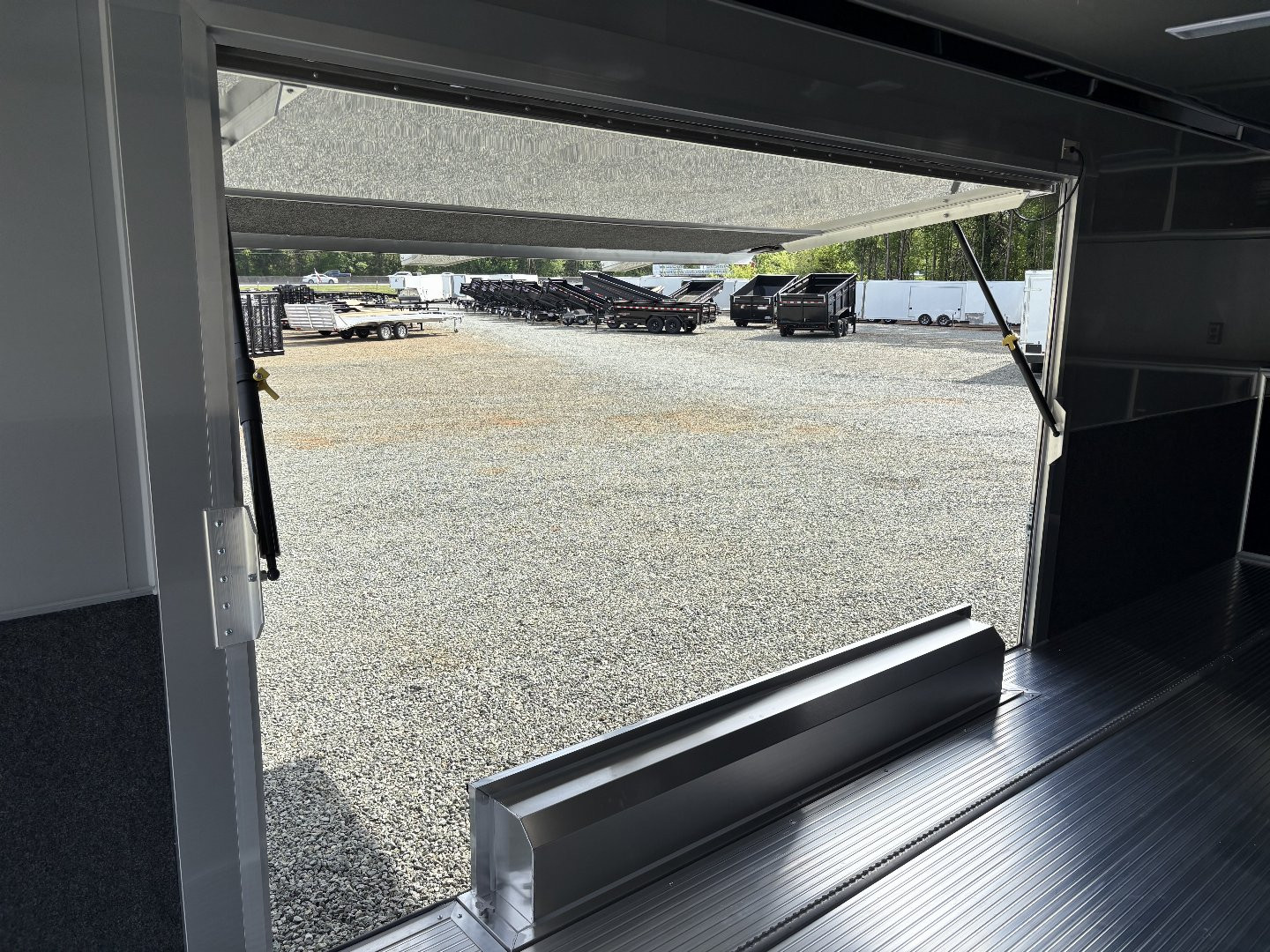 New 2025 inTech 8.5x24 10K Aluminum Loaded w/ Escape Door and AC