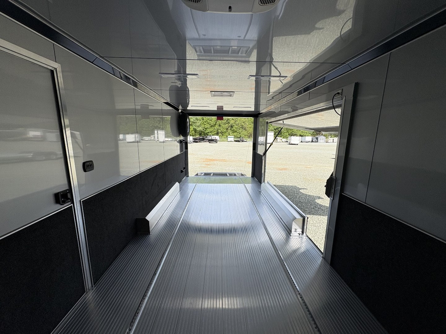 New 2025 inTech 8.5x24 10K Aluminum Loaded w/ Escape Door and AC