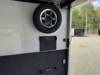 New 2025 inTech 8.5x24 10K Aluminum Loaded w/ Escape Door and AC