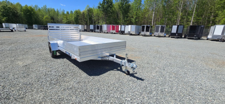 New 2023 Aluma 7814ES w/ 12  Solid Sides & Tailgate