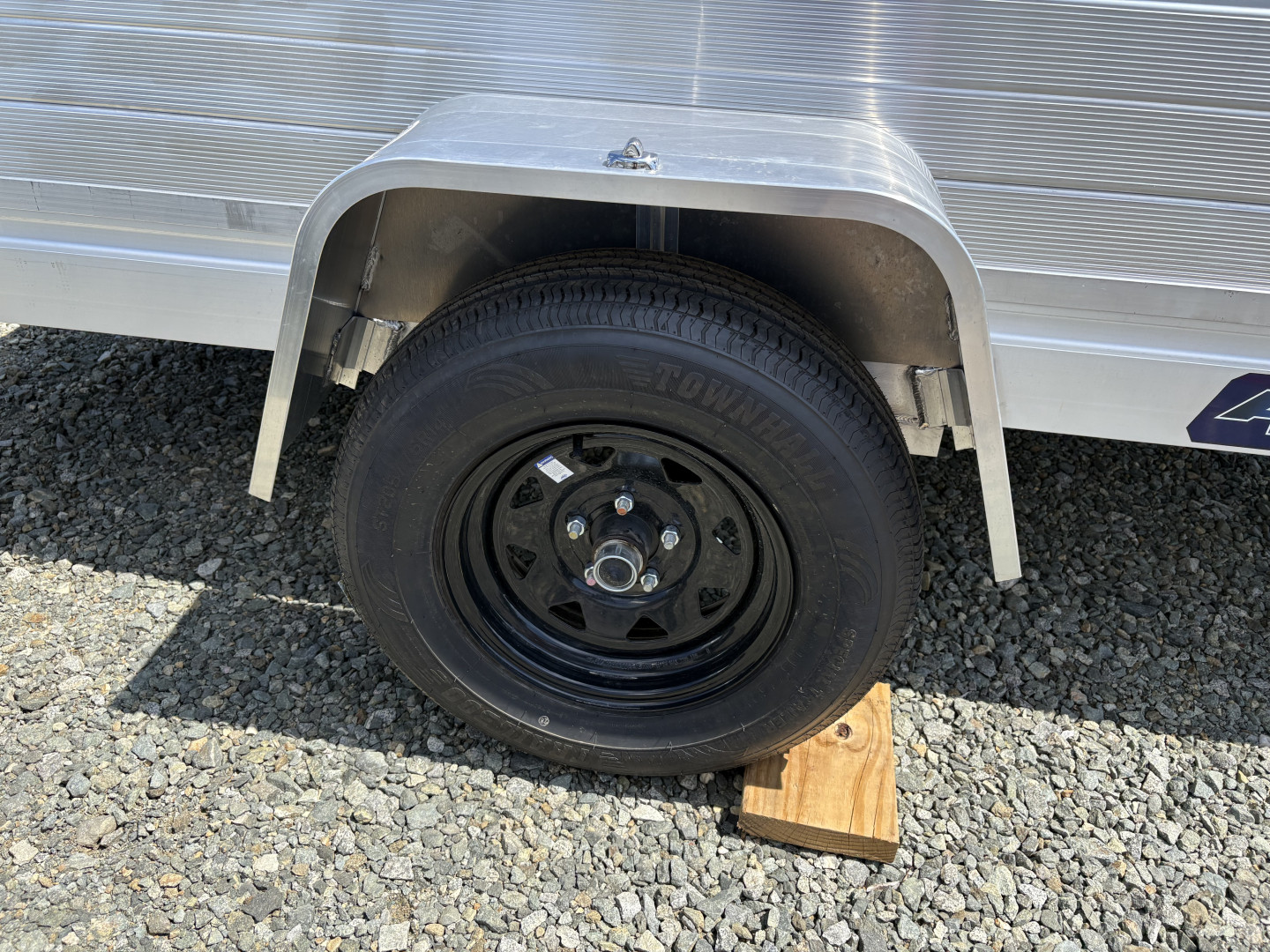 New 2024 ALUMA 7810ES Utility Trailer w/ 12" Solid Sides