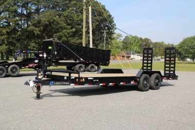 New 2025 Load Trail CH 22' 14K Tandem Axle Carhauler w/ Fold Up Ramps