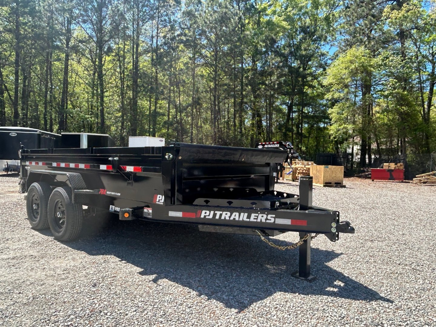 New 2025 PJ TRAILERS 7X16 DL 14K Dump Trailer Dump Trailer *plus an additional $300 Rebate