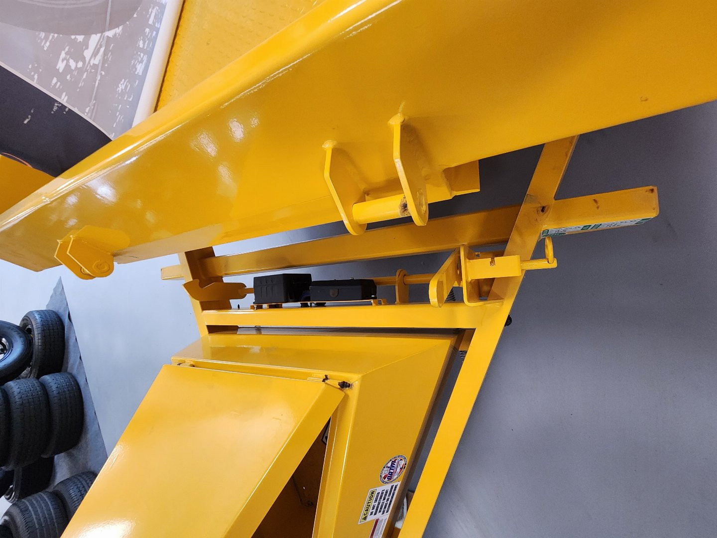 New 2025 RawMaxx SGX 6x12 7K Scissor Lift Trailer