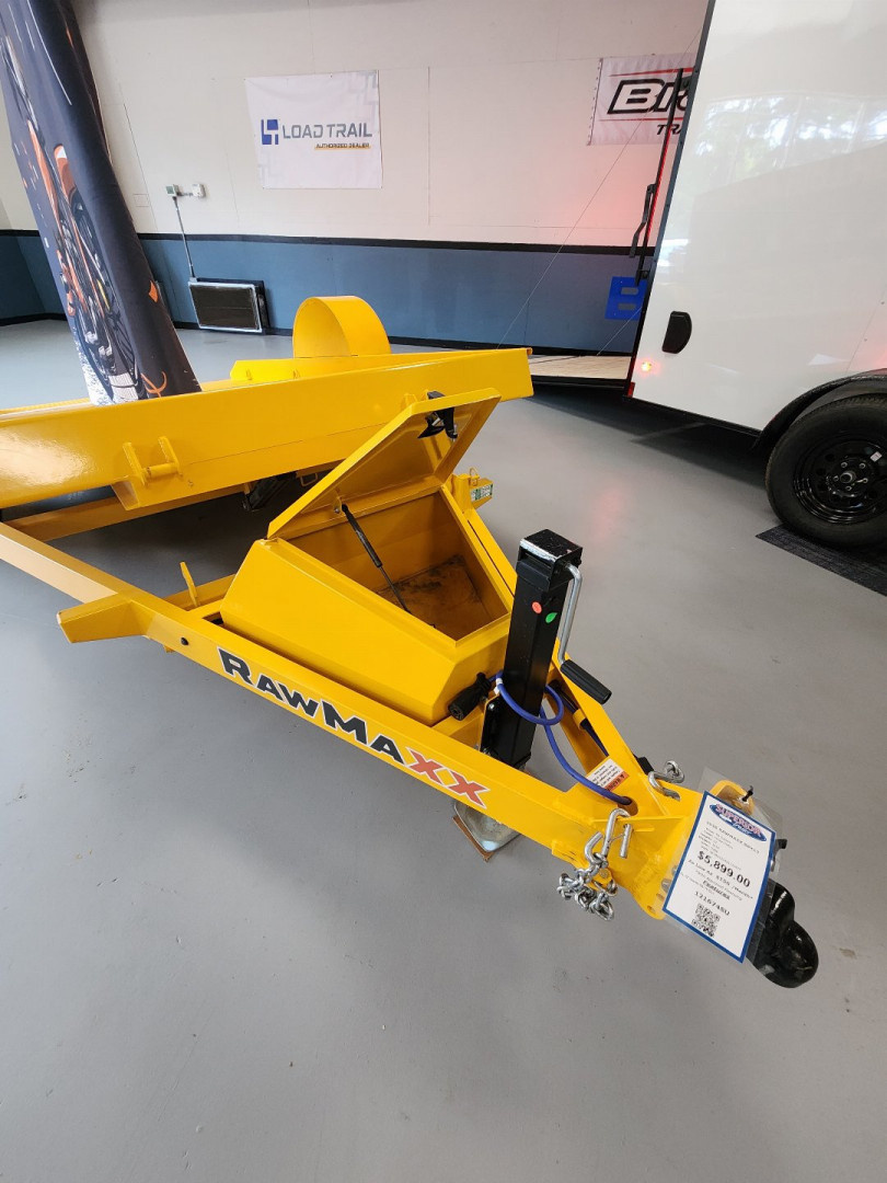 New 2025 RawMaxx SGX 6x12 7K Scissor Lift Trailer