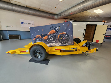 New 2025 RawMaxx SGX 6x12 7K Scissor Lift Trailer