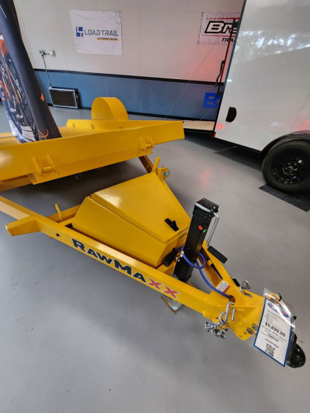 New 2025 RawMaxx SGX 6x12 7K Scissor Lift Trailer