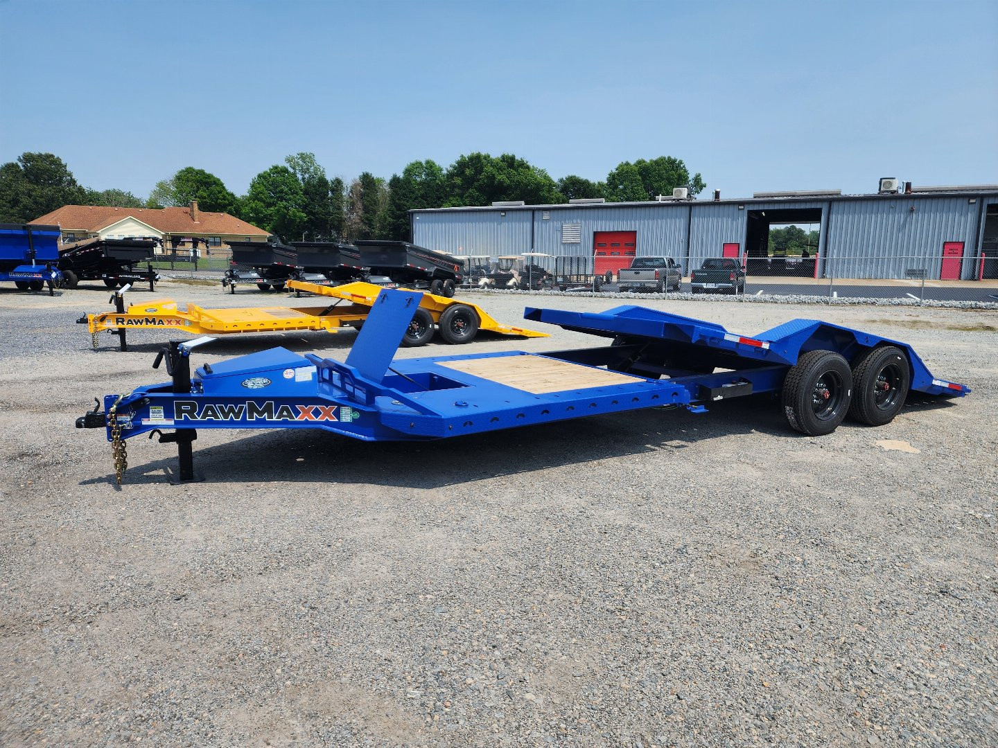 New 2025 RawMaxx GTX 24' 16K Gravity Tilt Trailer