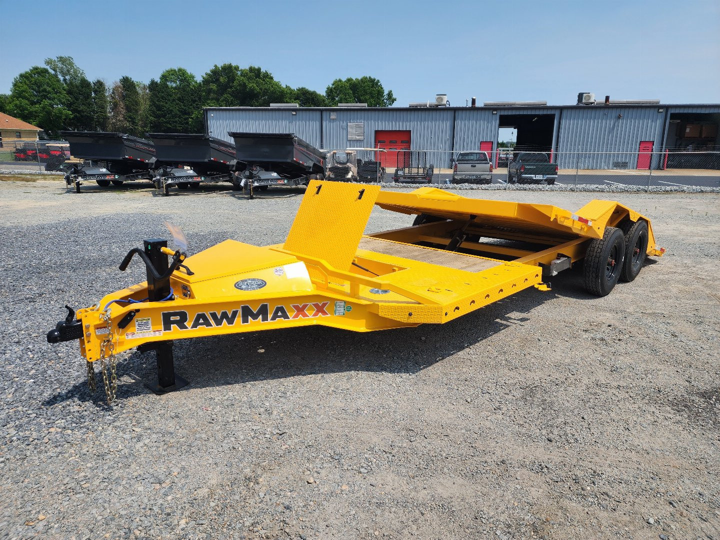 New 2025 RawMaxx GTX 22' 16K Gravity Tilt Trailer