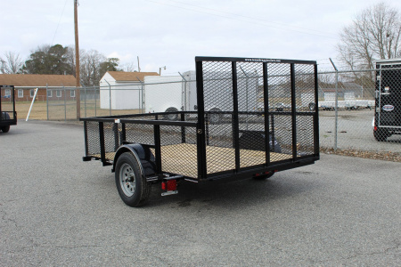 New 2025 TEXAS BRAGG TRAILERS 6x10LD w/ Gate and 2ft Expanded Sides Utility Trailer