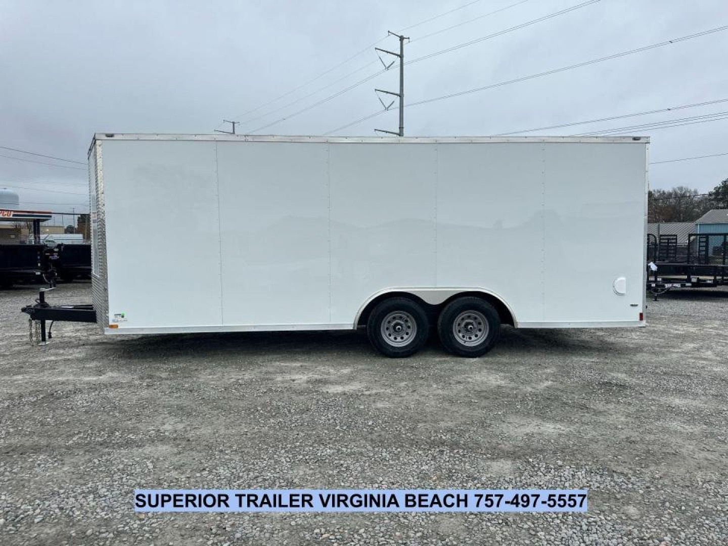 New 2025 ANVIL 8.5X20 10K Car / Racing Trailer