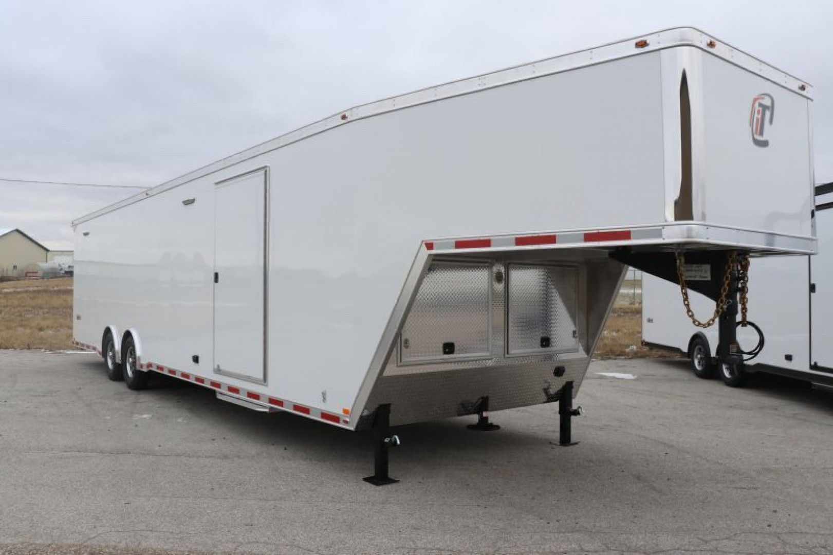 New 2025 INTECH TRAILERS 8.5x40 14K Car / Racing Trailer