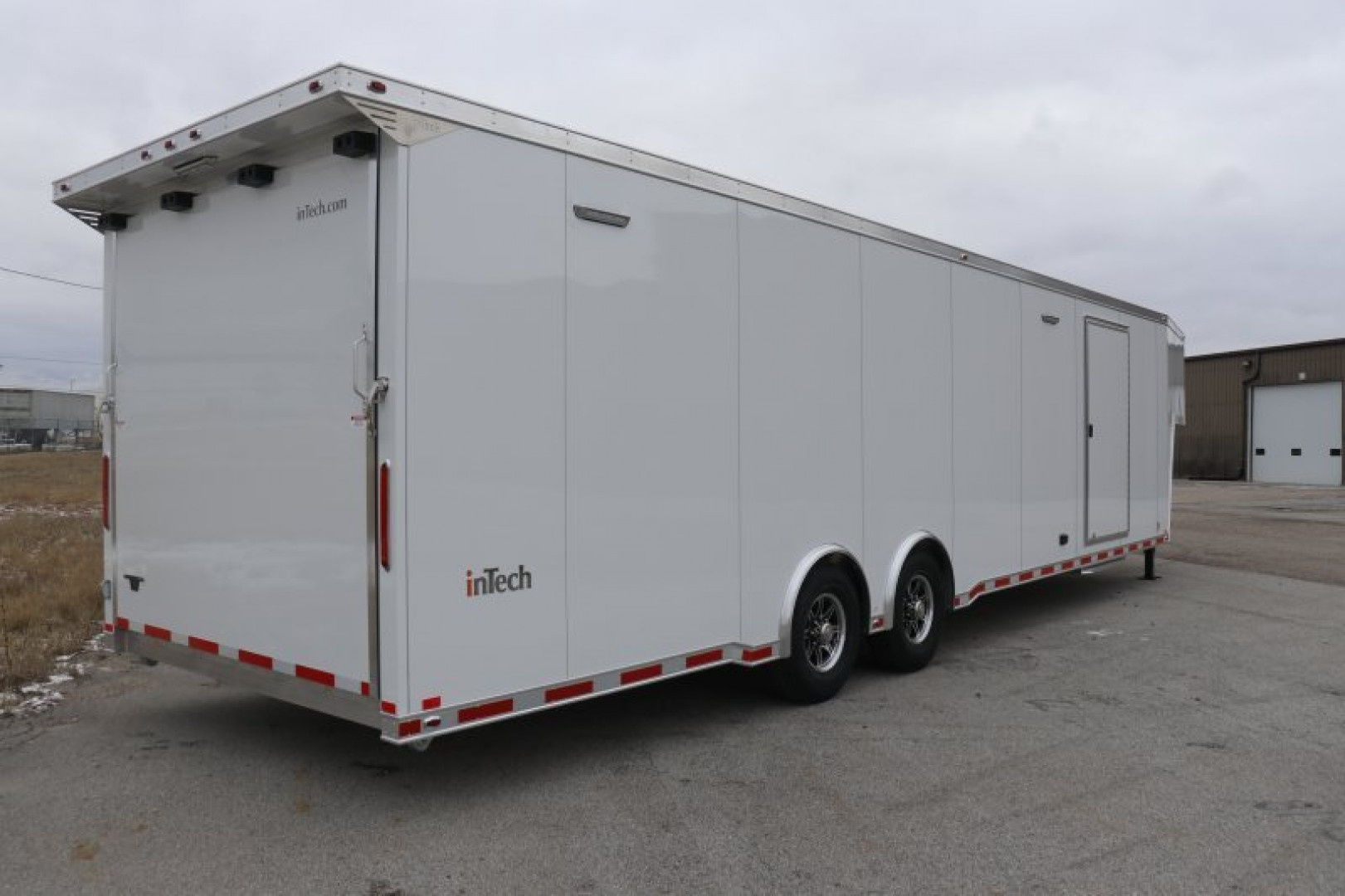 New 2025 INTECH TRAILERS 8.5x40 14K Car / Racing Trailer