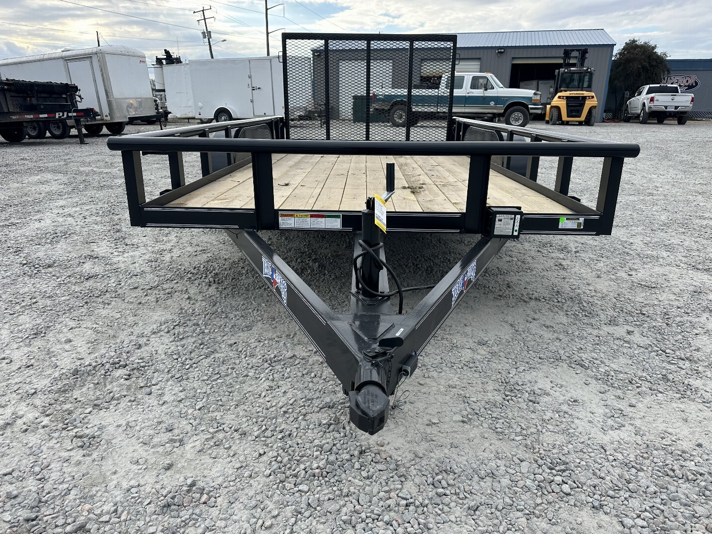 New 2025 TEXAS BRAGG TRAILERS 14P w/ Gate Utility Trailer