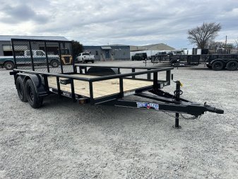 New 2025 TEXAS BRAGG TRAILERS 14P w/ Gate Utility Trailer