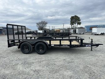 New 2025 TEXAS BRAGG TRAILERS 14P w/ Gate Utility Trailer