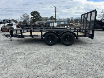 New 2025 TEXAS BRAGG TRAILERS 14P w/ Gate Utility Trailer