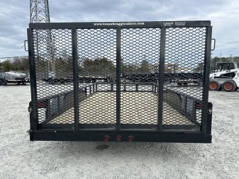 New 2025 TEXAS BRAGG TRAILERS 14P w/ Gate Utility Trailer