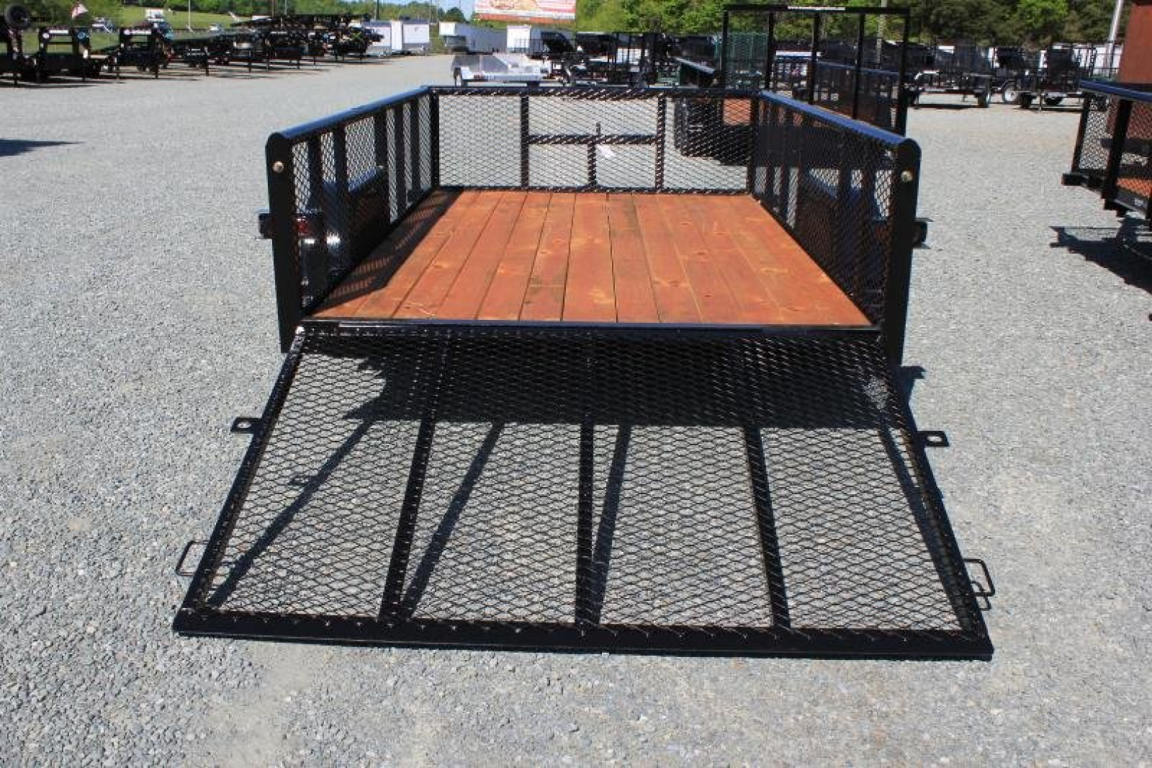 New 2025 TEXAS BRAGG TRAILERS 6x10P w/ 2ft Expanded Sides and Gate Utility Trailer