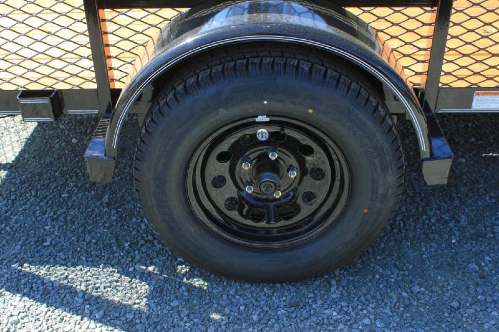 New 2025 TEXAS BRAGG TRAILERS 6x10P w/ 2ft Expanded Sides and Gate Utility Trailer