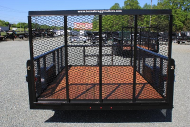 New 2025 TEXAS BRAGG TRAILERS 6x10P w/ 2ft Expanded Sides and Gate Utility Trailer