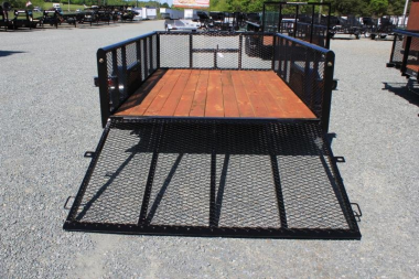 New 2025 TEXAS BRAGG TRAILERS 6x10P w/ 2ft Expanded Sides and Gate Utility Trailer