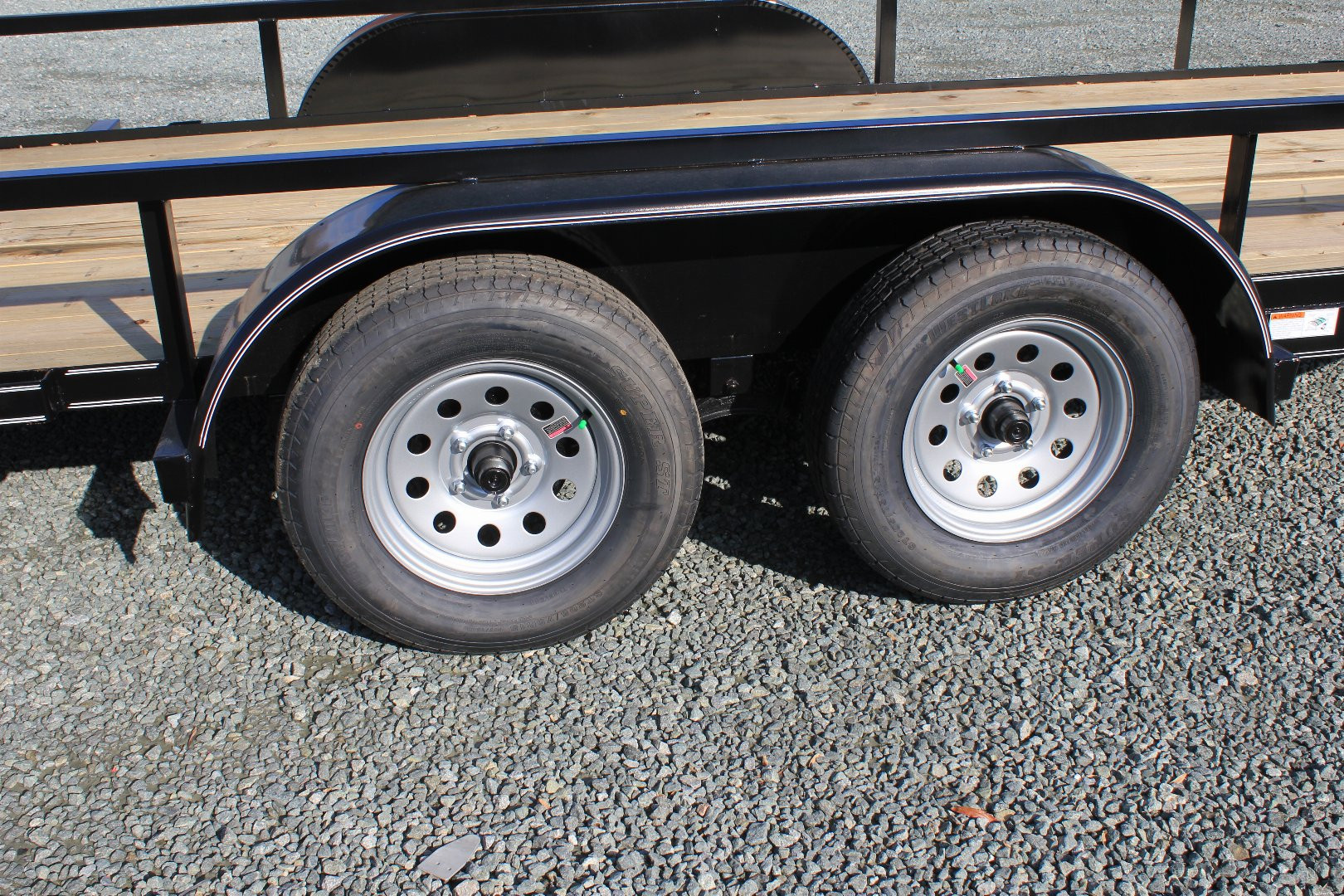 New 2025 TEXAS BRAGG TRAILERS 16LD w/ Gate Utility Trailer