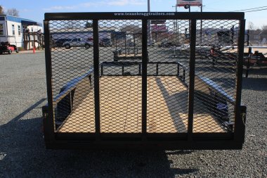 New 2025 TEXAS BRAGG TRAILERS 16LD w/ Gate Utility Trailer