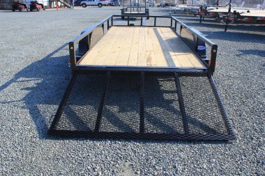 New 2025 TEXAS BRAGG TRAILERS 16LD w/ Gate Utility Trailer