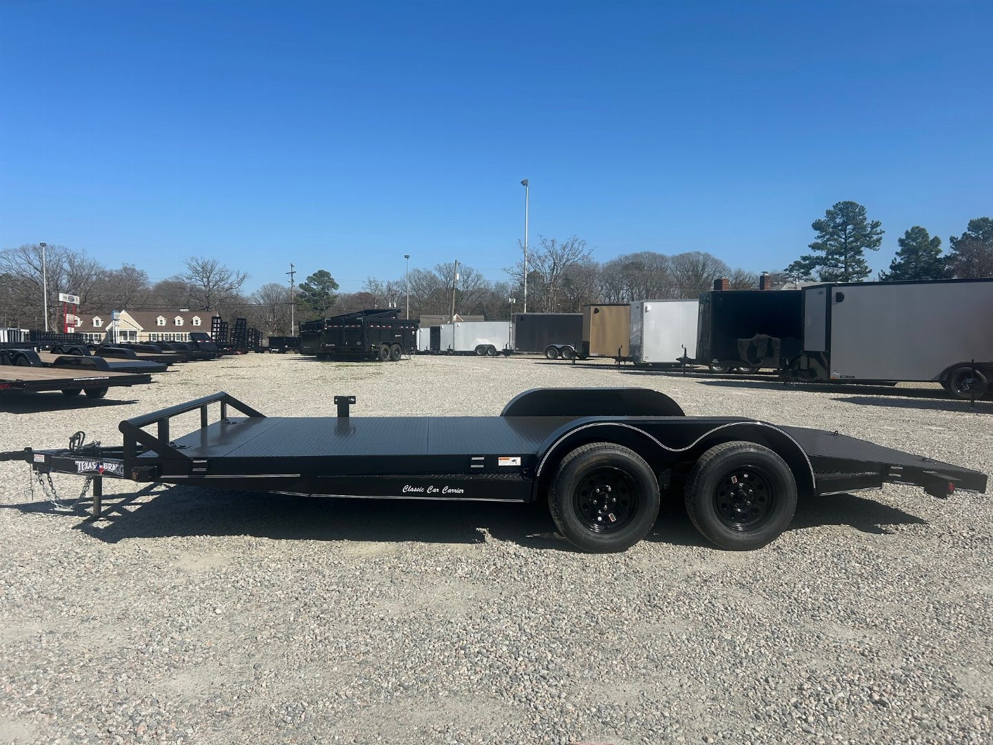 New 2025 Texas Bragg Trailers 18 CCC Car Hauler